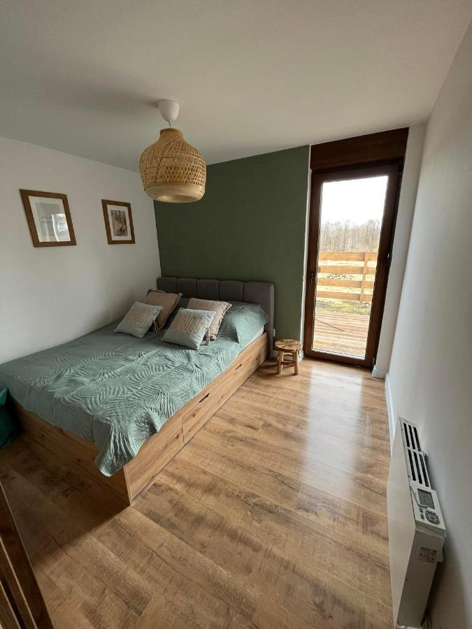 Zielona Chatka Nad Sapina Pozezdrze Buitenkant foto