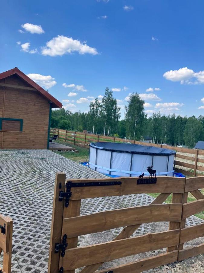 Zielona Chatka Nad Sapina Pozezdrze Buitenkant foto