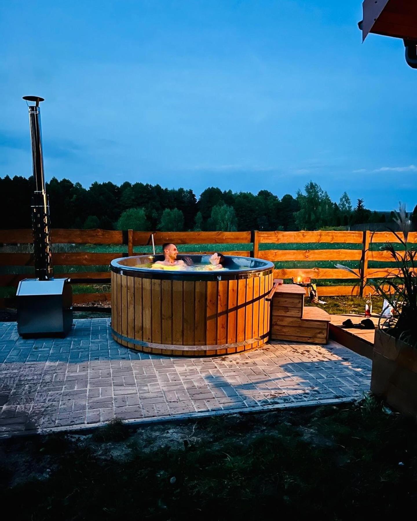 Zielona Chatka Nad Sapina Pozezdrze Buitenkant foto